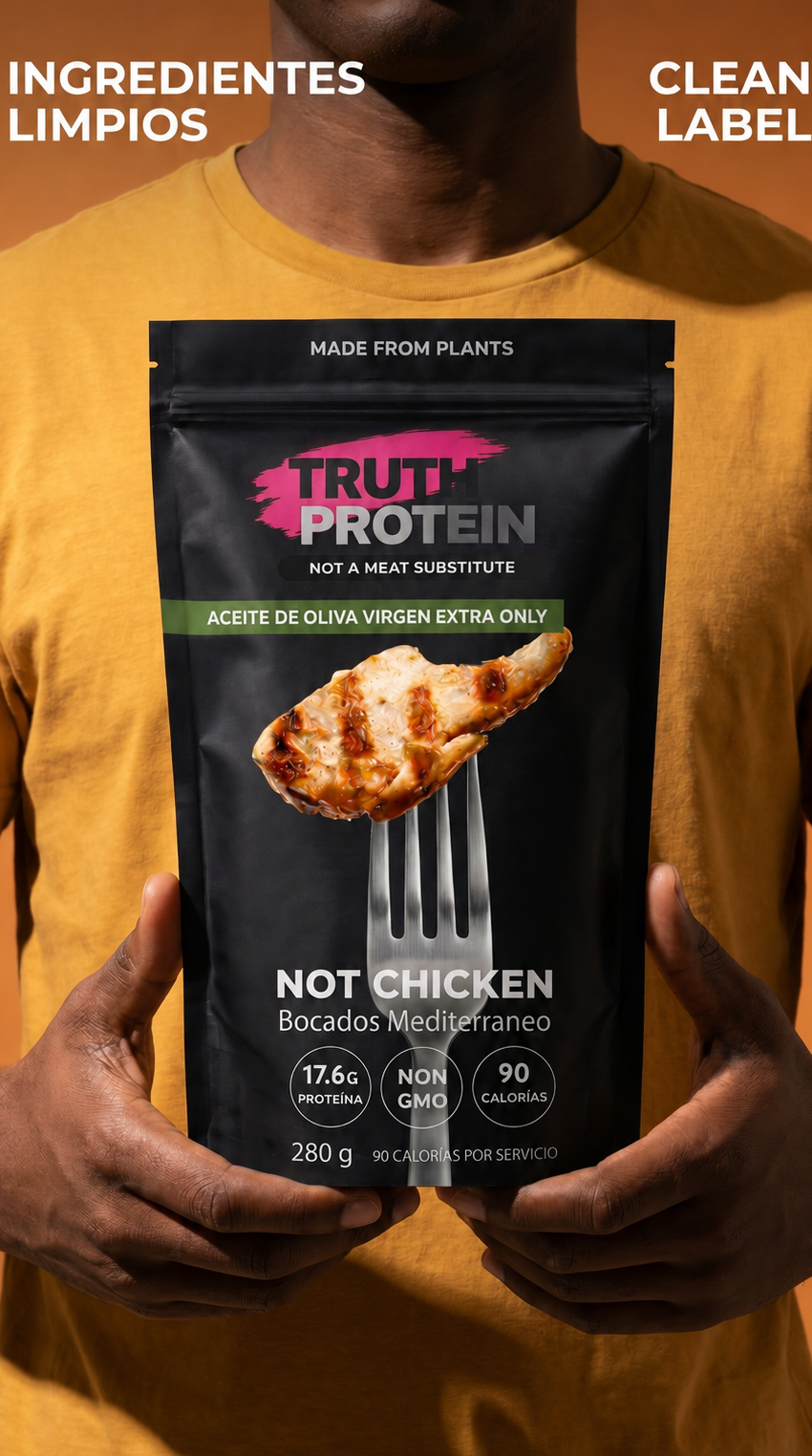 Not chicken bocados bolsa 280g