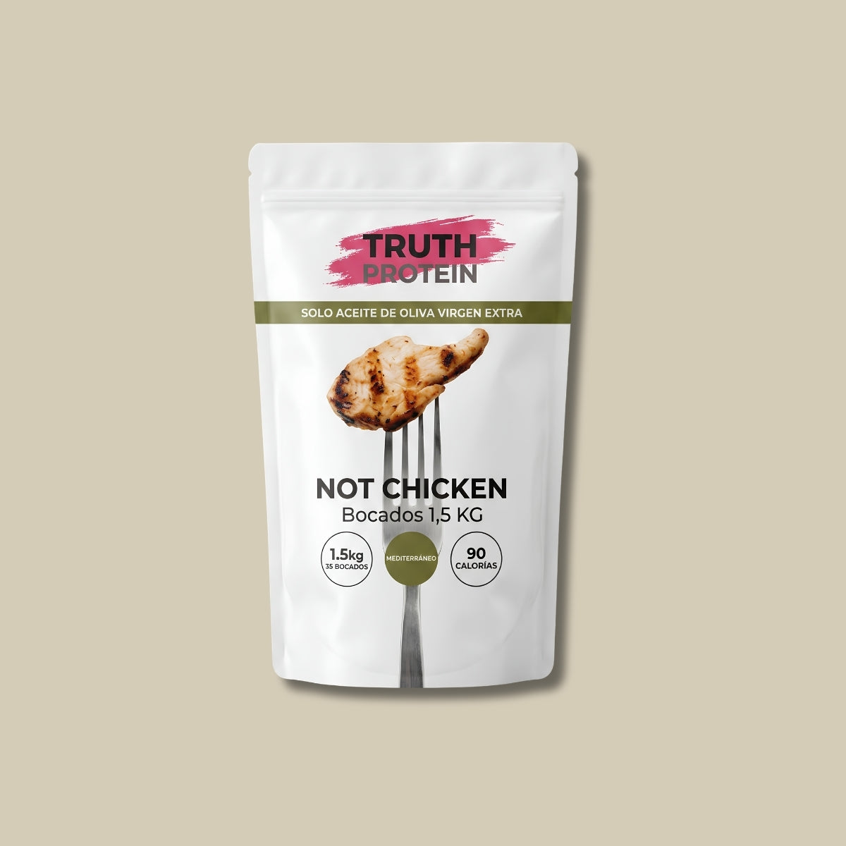 Not Chicken Bocados Bolsa de 1,5KG