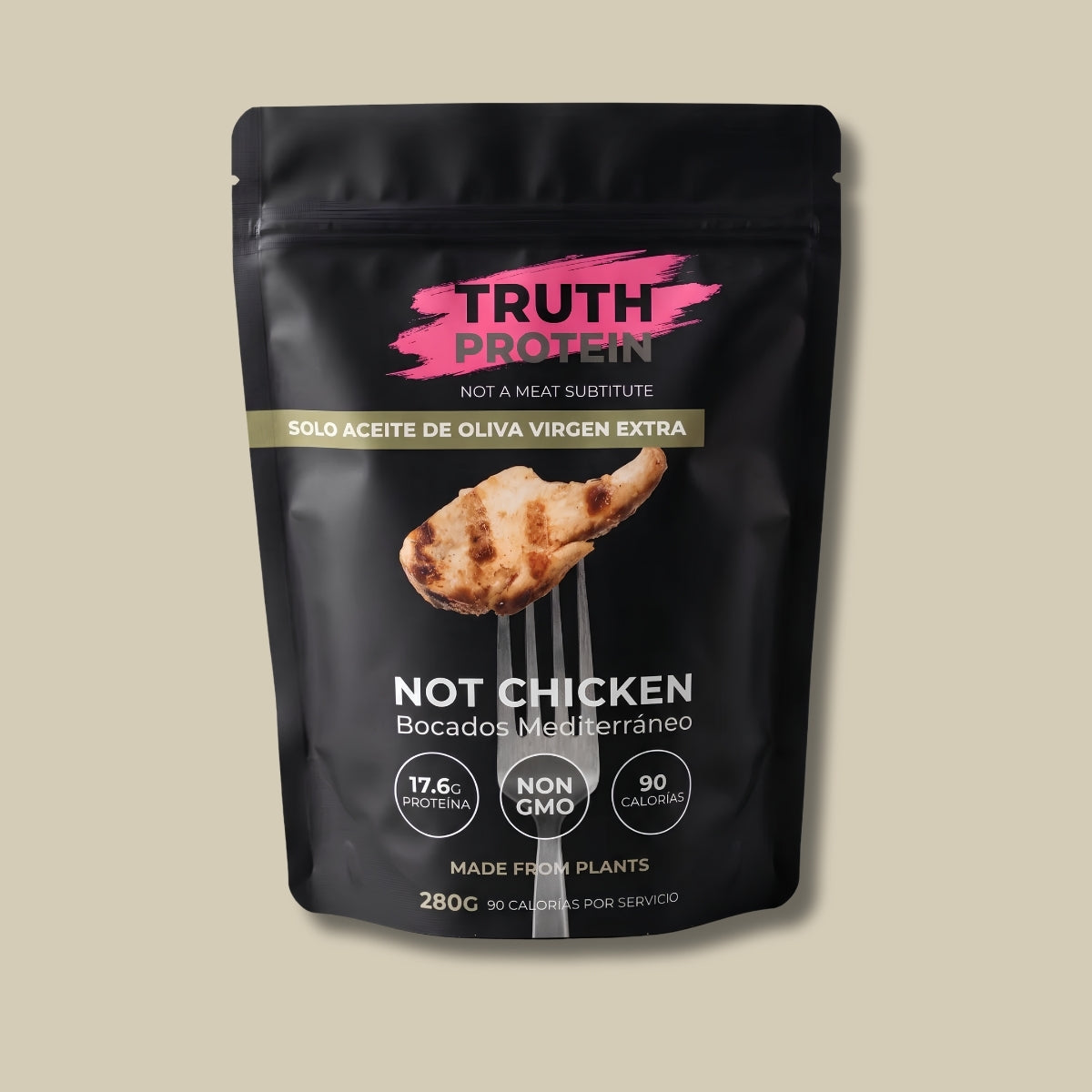 Not Chicken Bocados Bolsa 280g